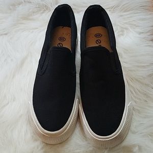 Platform Slip On Shoes